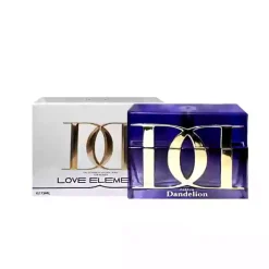 ادو پرفیوم زنانه دندلیون مدل لاو المنت LOVE ELEMENT حجم 75 میلی لیتر