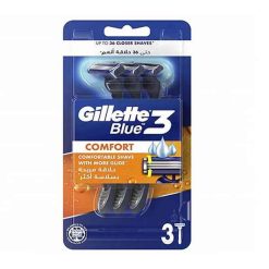 خود تراش ‏ژیلت سری کامفورت مدل Blue 3 بسته 3 عددی