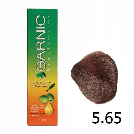 رنگ موی گارنیک قهوه ای شکلاتی روشن شماره 5.65