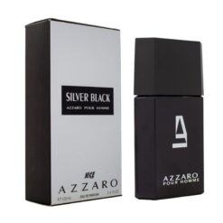 ادو پرفیوم مردانه نایس پاپت مدل Azzaro Silver Black حجم 100 میلی لیتر