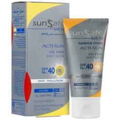 کرم ضد آفتاب آقایان SPF 40 سان سیف