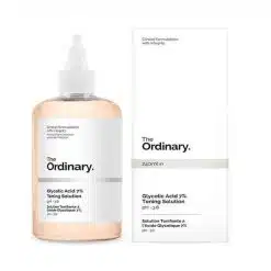 تونر گلیکولیک اسید ۷% اوردینری حجم ۲۴۰ میل لایه بردار و روشن کننده پوست