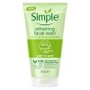 ژل شستشوی صورت مرطوب کننده سیمپل Simple Refreshing wash 150ml