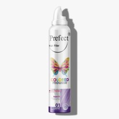 موس مو رنگی پرفکت رنگ بنفش Perfect Violet 01 حجم 150 میل