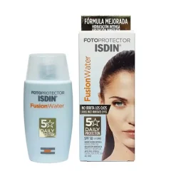 ضد آفتاب فیوژن واتر ایزدین spf50 درب تخت 50میل