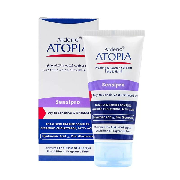 کرم مرطوب کننده دست و صورت سنسی پرو آتوپیا آردن 50 میل