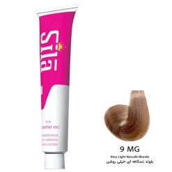 رنگ موی سیلا شماره 9mg بلوند نسکافه ای خیلی روشن حجم 120 میلی
