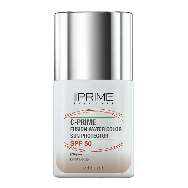 فلوئید ضد آفتاب بژ روشن پریم مدل ویتامین سی SPF 50 حجم 40 میلی لیتر