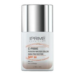 فلوئید ضد آفتاب بژ طبیعی پریم مدل ویتامین سی SPF 50 حجم 40 میلی لیتر