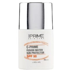 فلوئید ضد آفتاب بی رنگ پریم مدل ویتامین سی SPF 50 حجم 40 میلی لیتر