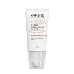 ژل ضد آفتاب پرایم بی رنگ SPF50 حاوی ویتامین سی حجم 40 میل